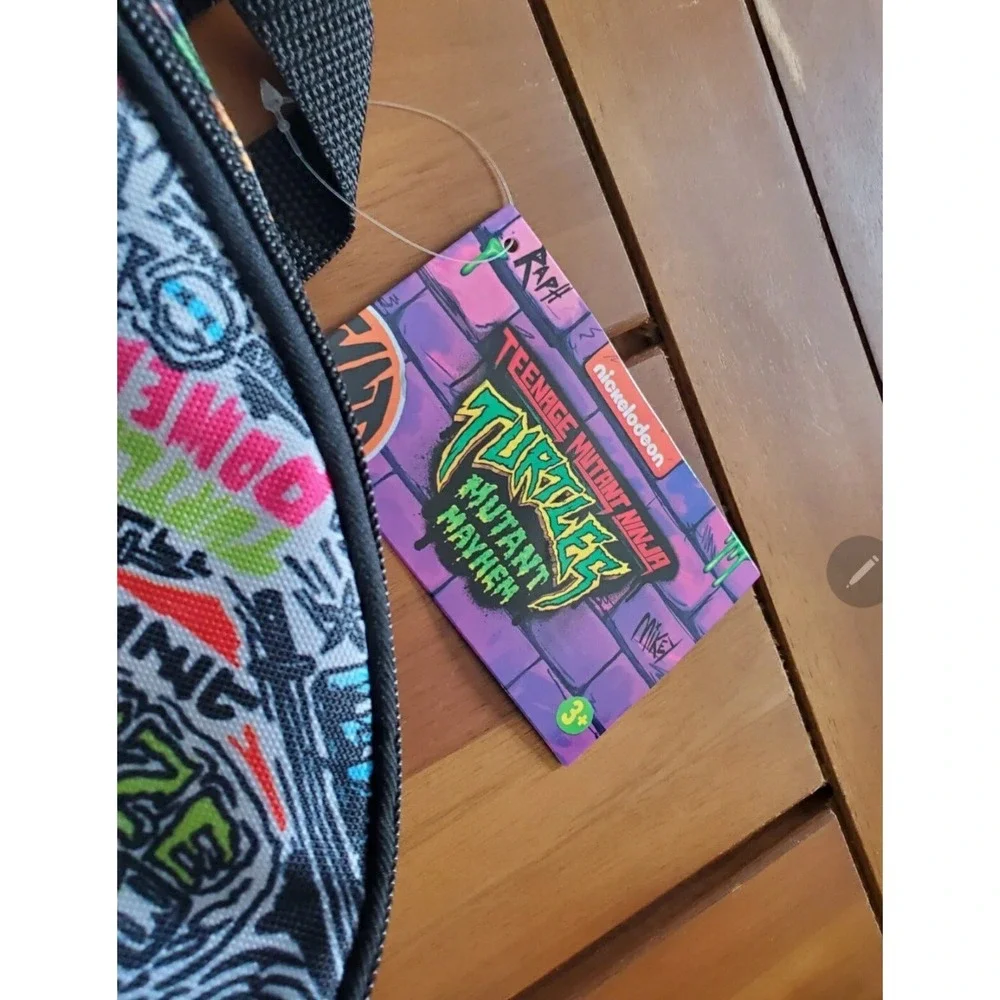 Bioworld Teenage Mutant Ninja Turtles Mutant Mayhem Backpack Paramount Nick